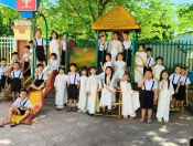 KHOẢNH KHẮC TUỔI THƠ CỦA CÁC BÉ MẪU GIÁO 5-6 TUỔI TRƯỜNG MẦM NON THANH BÌNH